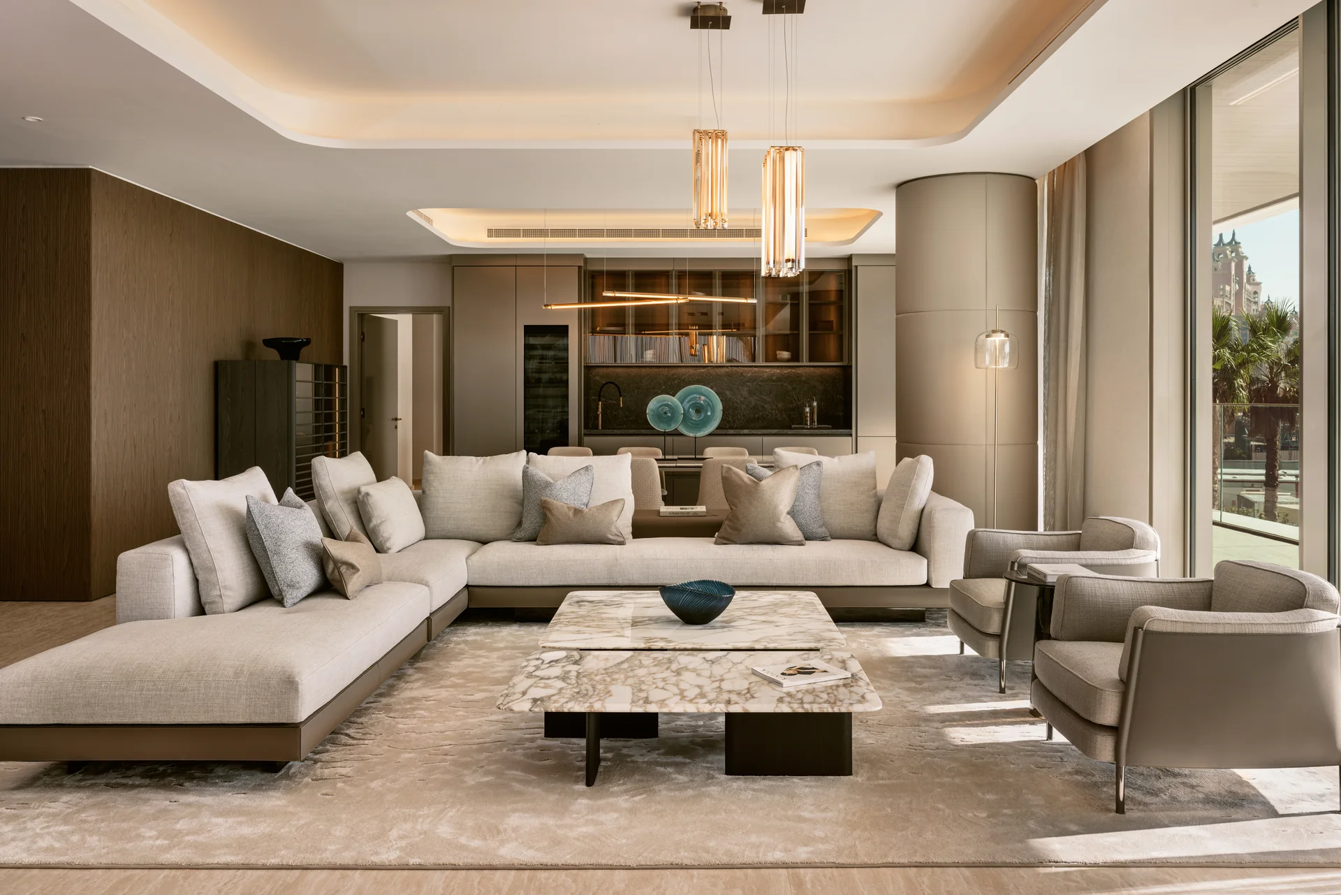 Reserve Tower living room 2