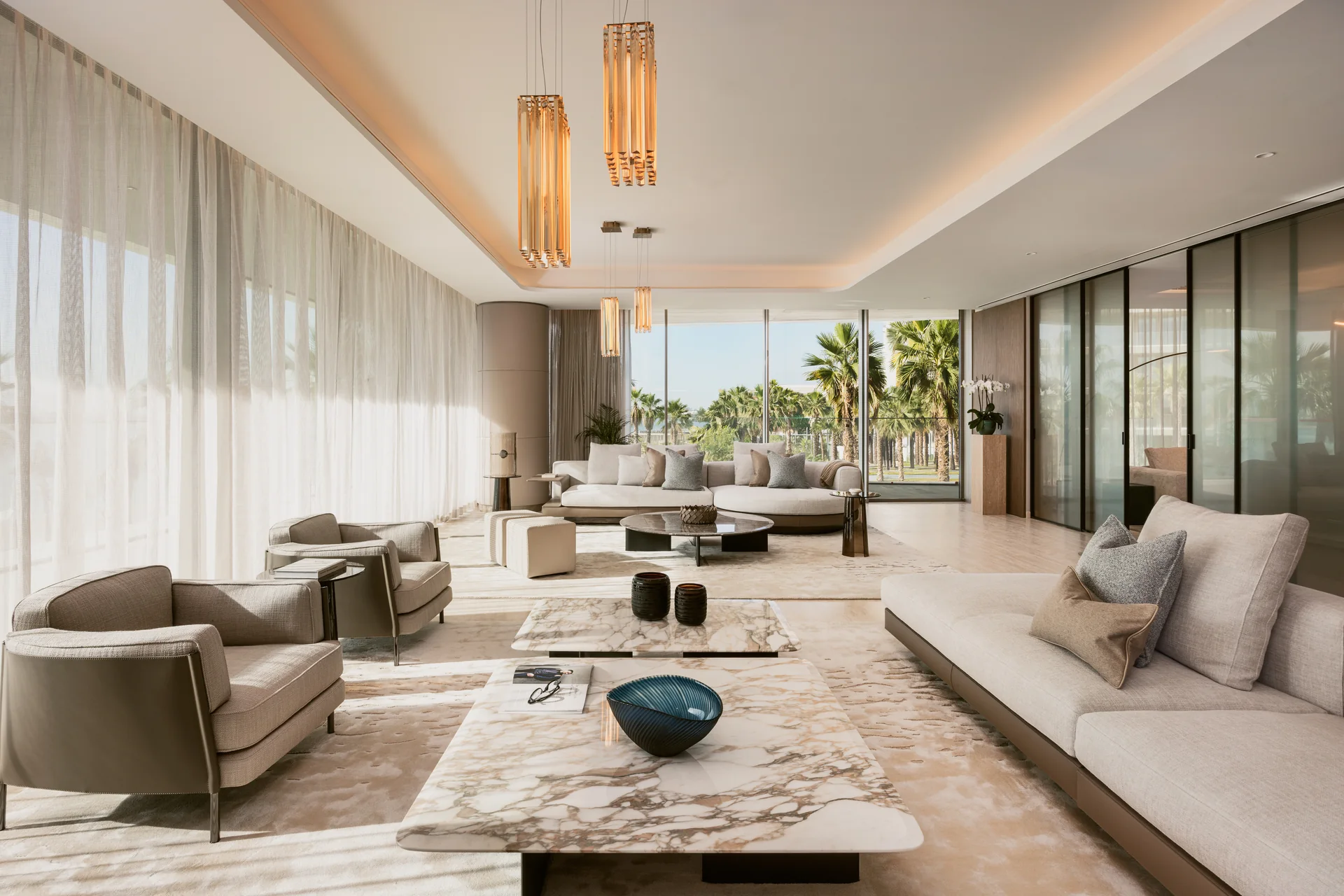Reserve Tower living room
